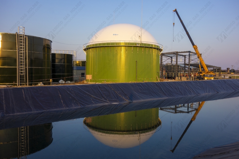 上海市畜牧場沼氣氣柜