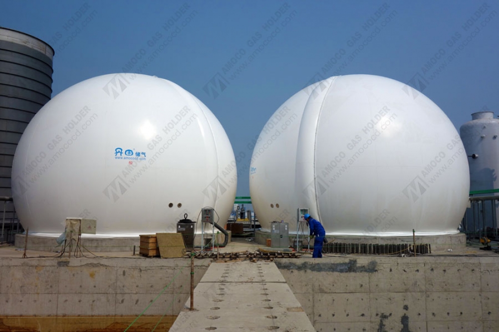 河南一制藥廠膜氣柜項目