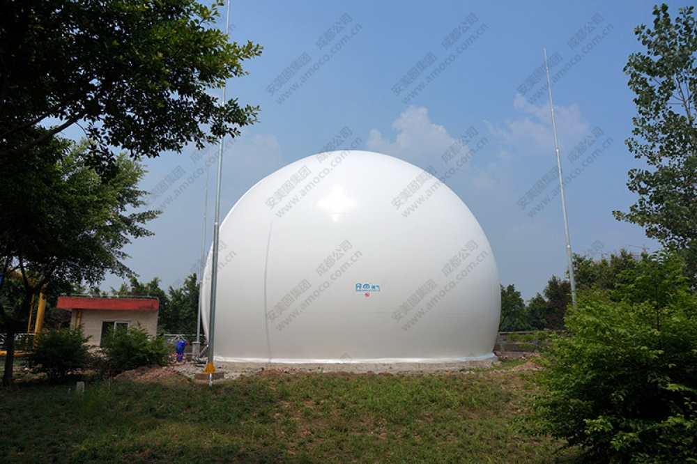 重慶中法污水處理廠膜氣柜