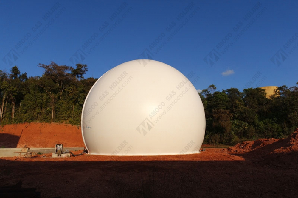 老撾淀粉廠儲氣柜