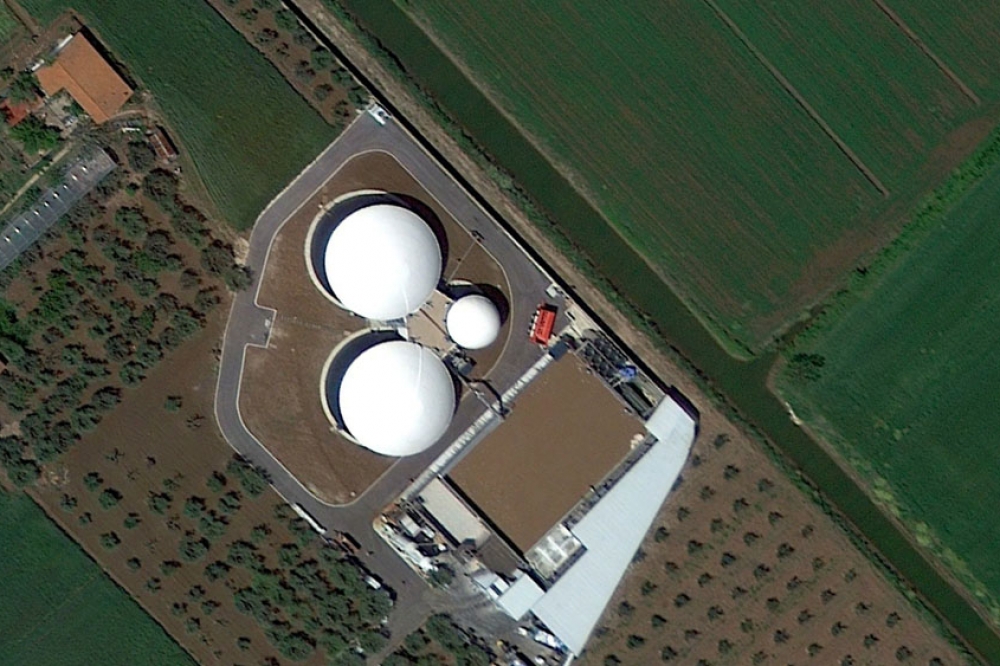 AMOCO Biogas Holder Project in Italy