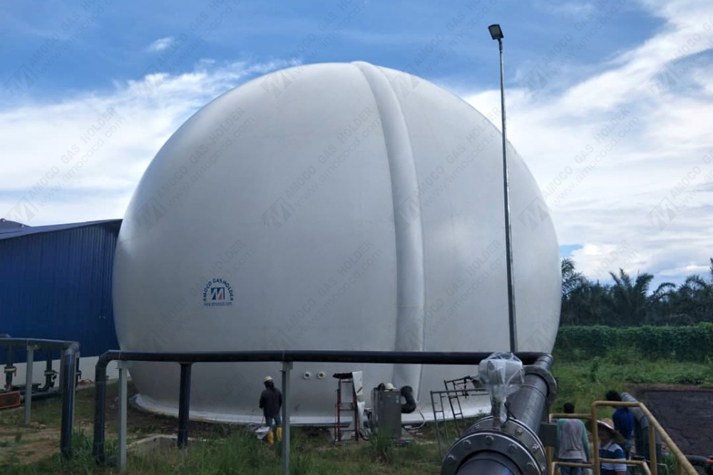 Membrane Biogas Holder Project in Malaysia