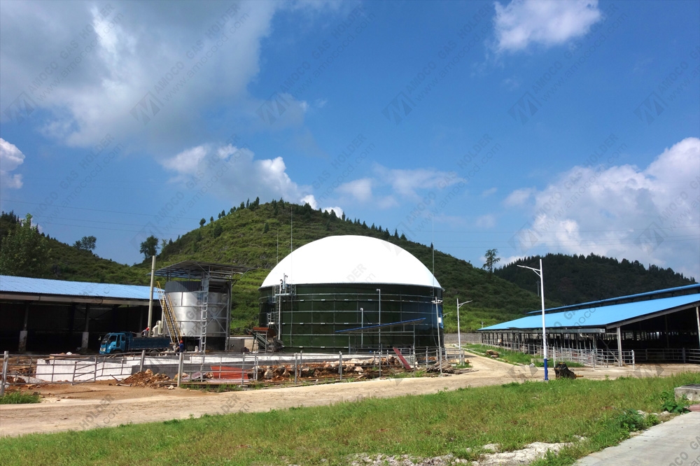 Membrane Biogas Holder Project in Guizhou