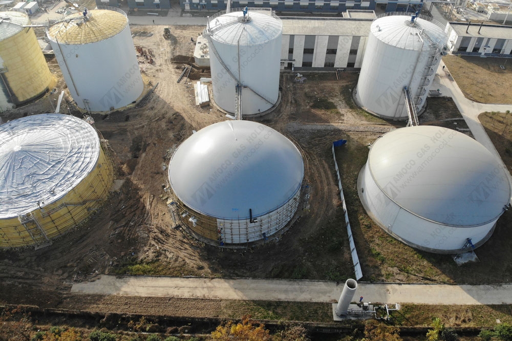 Membrane Biogas Holder Project in Jiangsu