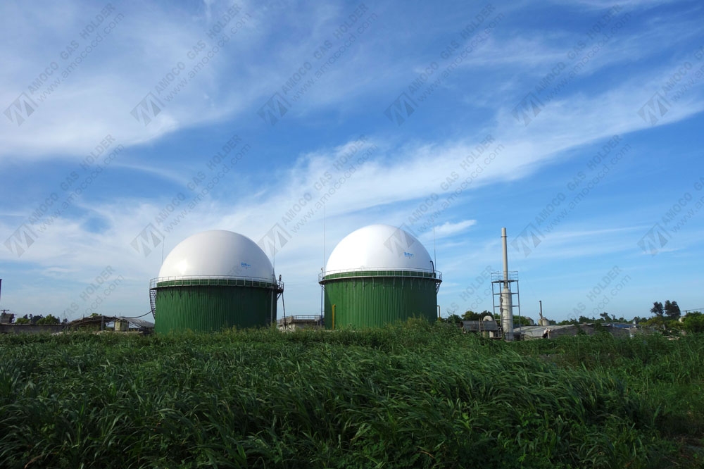 Membrane Biogas Holder Project in Zhejiang