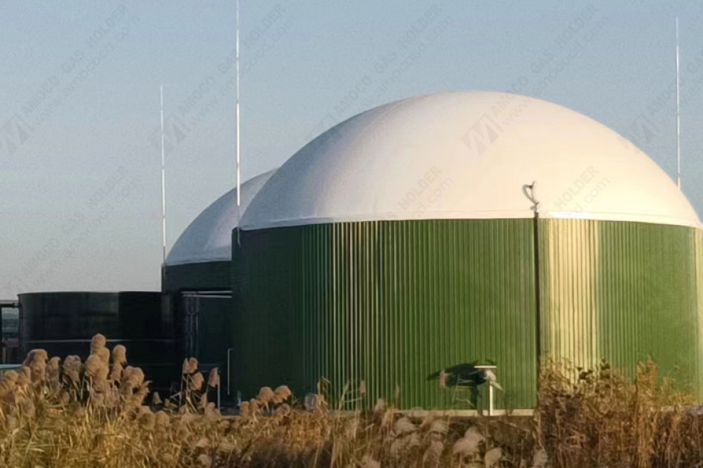 江蘇省淮安市雙膜膜氣柜項(xiàng)目