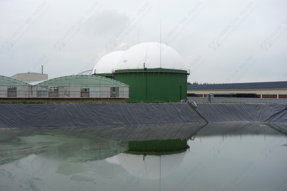 上海市農(nóng)場(chǎng)膜雙聯(lián)膜氣柜項(xiàng)目