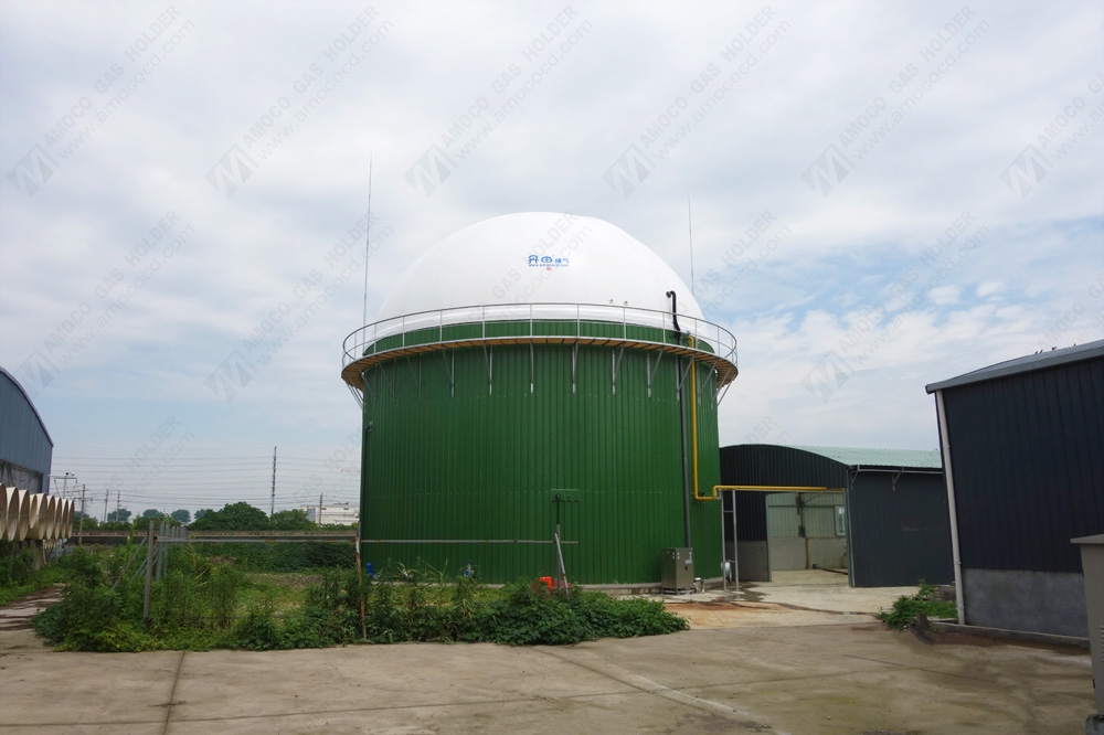 Membrane Biogas Holder Project in Zhejiang