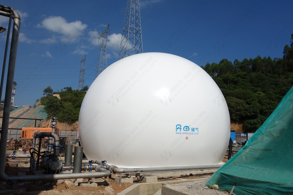 廣東省惠州市生活垃圾處理膜氣柜