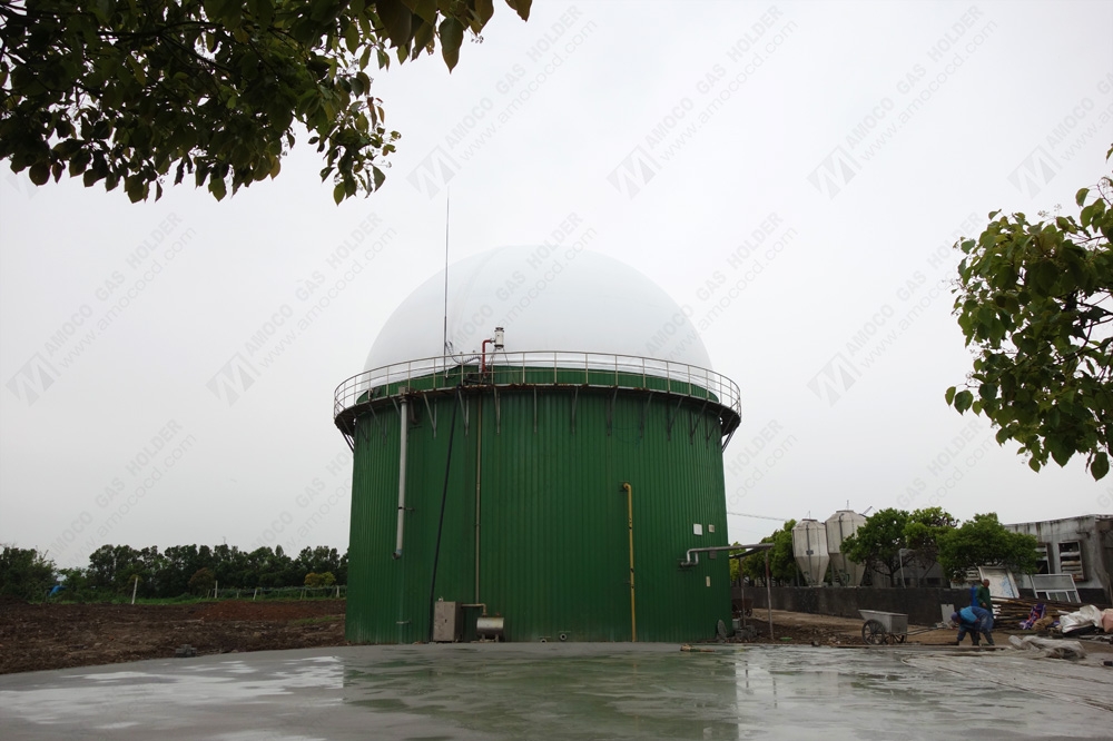 Membrane Biogas Holder Project in Zhejiang