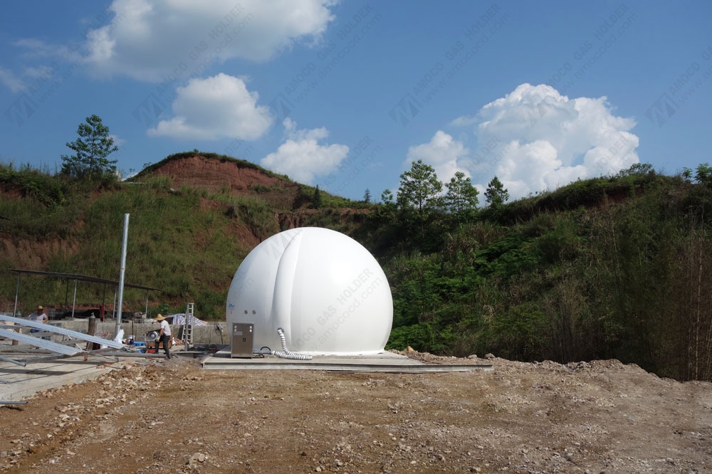 廣東清遠市生物科技公司膜氣柜