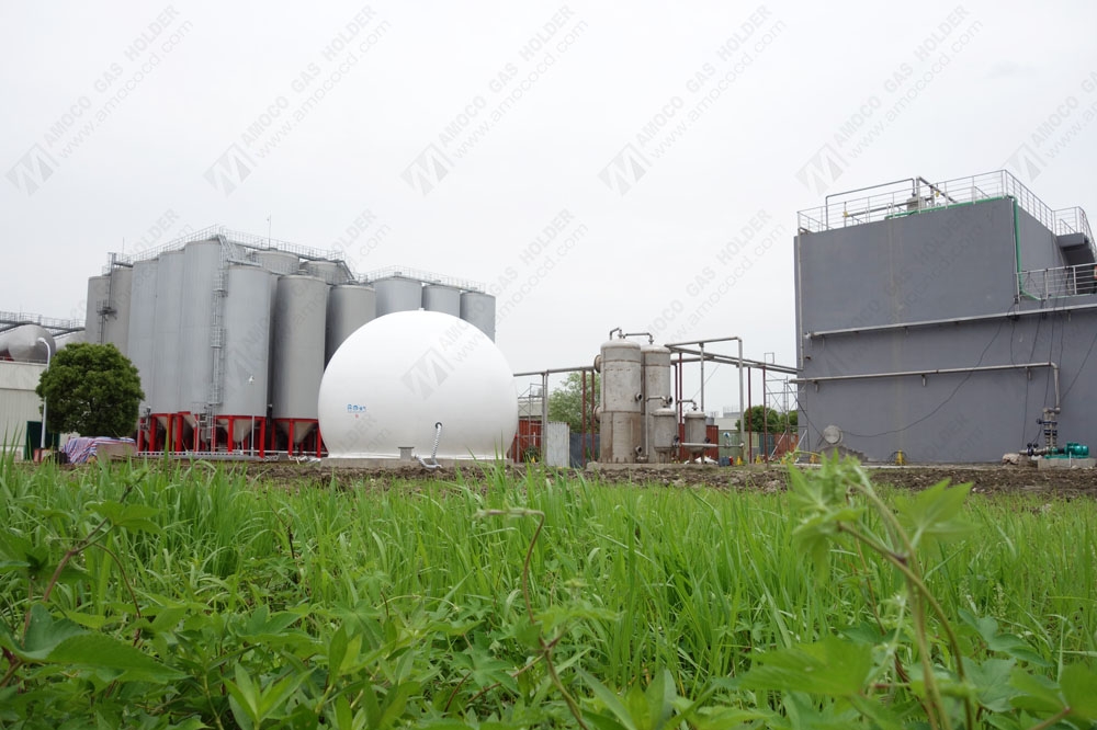 Membrane Biogas Holder Project in Zhejiang