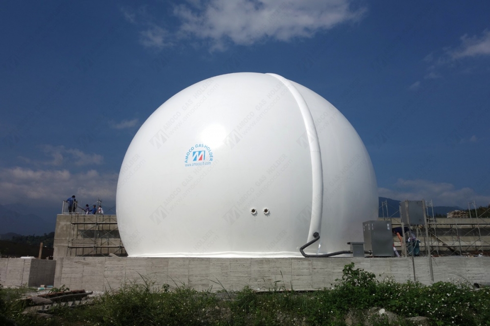 臺(tái)灣花蓮縣牧場(chǎng)雙膜氣柜