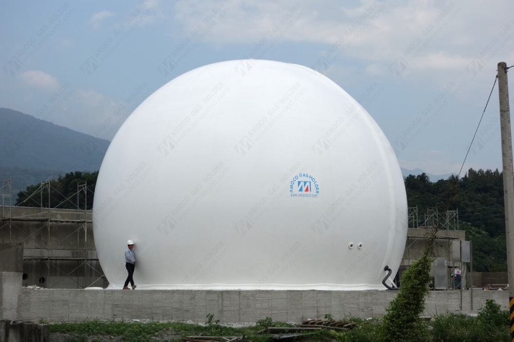 Biogas Holder Project in Taiwan