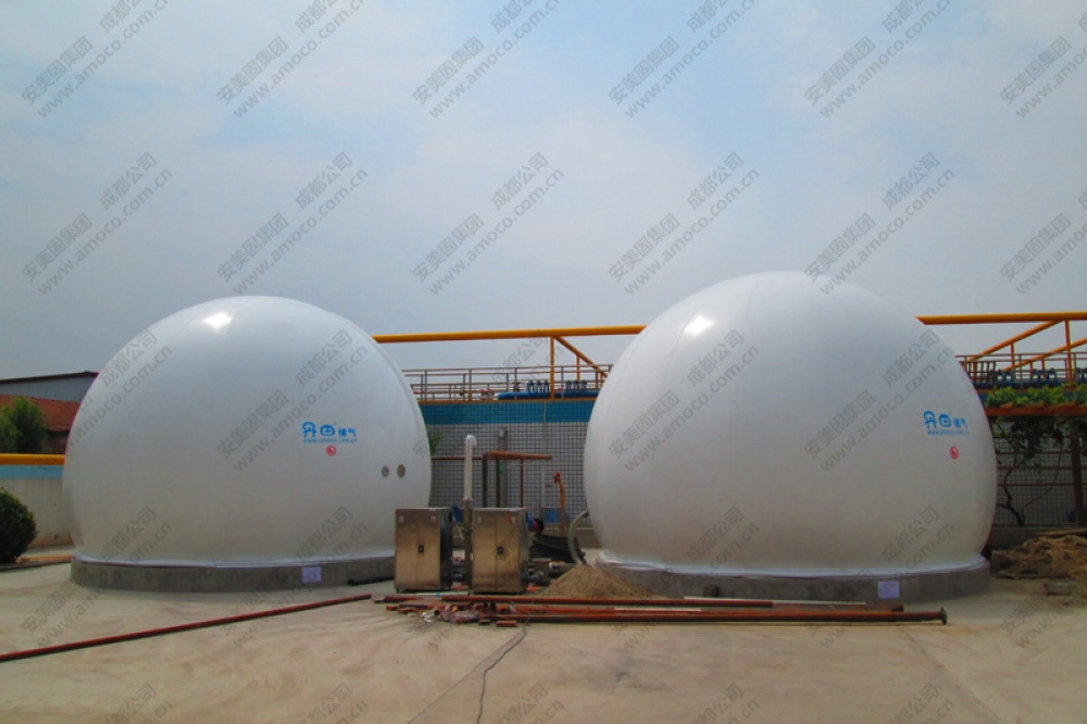 北京奶牛場(chǎng)雙聯(lián)膜氣柜