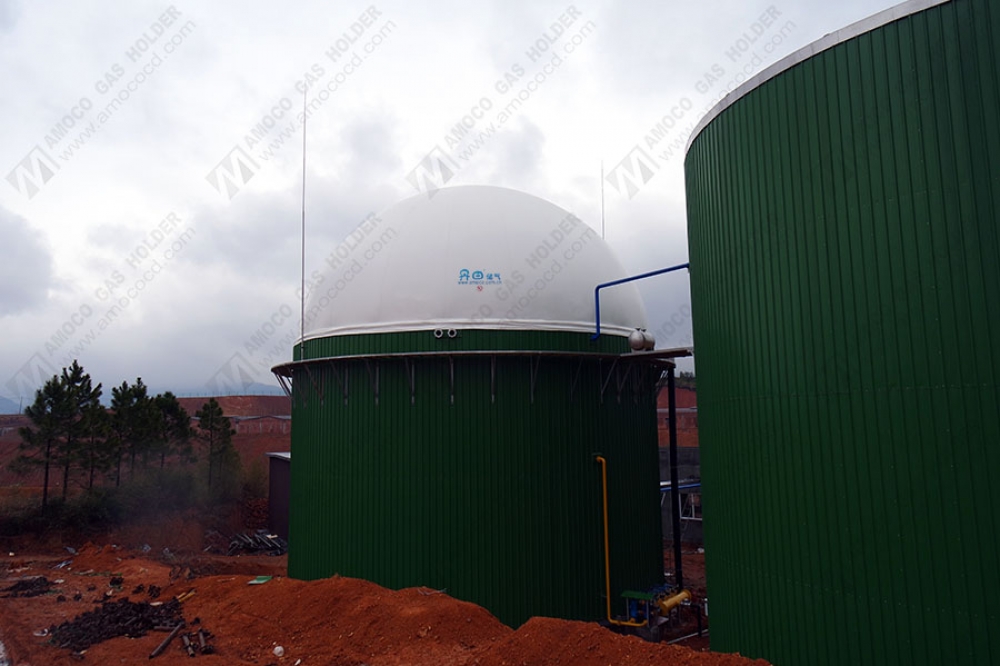 Biogas Holder Project in Zhejiang
