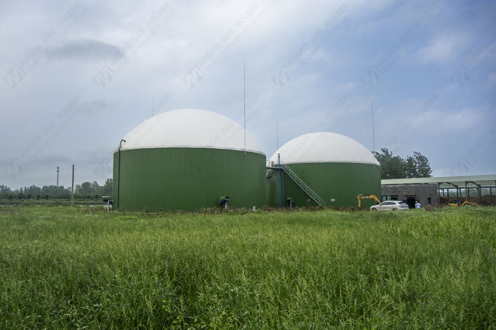 Membrane Biogas Holder Project in Jiangsu