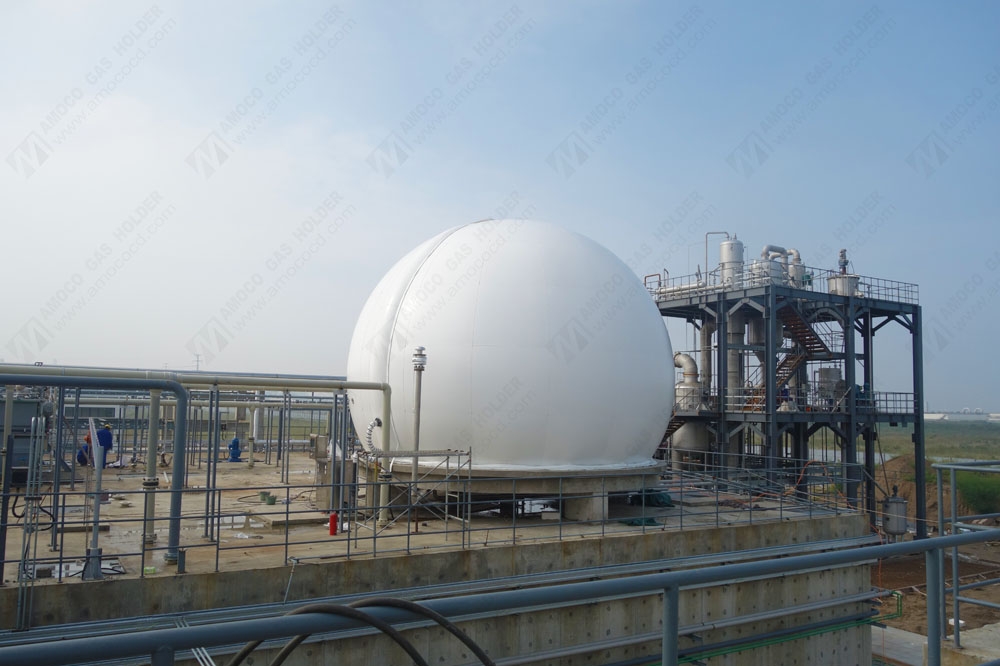 Membrane Biogas Holder Project in Shandong