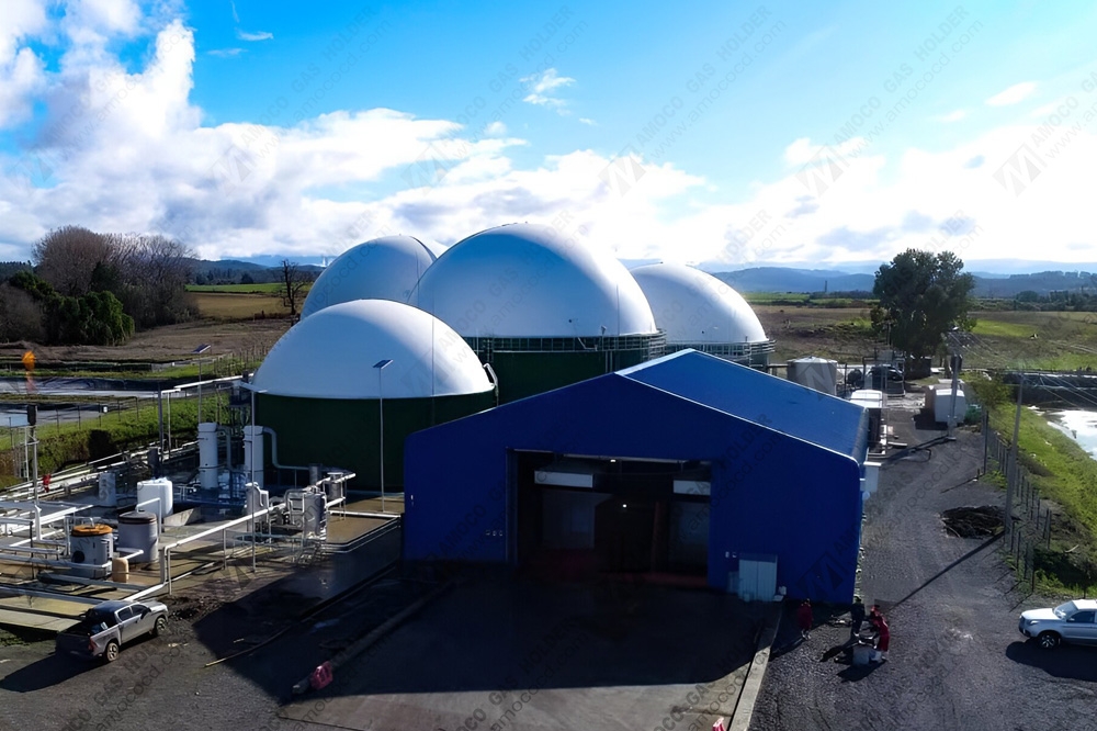 智利Osorno省雙膜儲(chǔ)氣柜項(xiàng)目