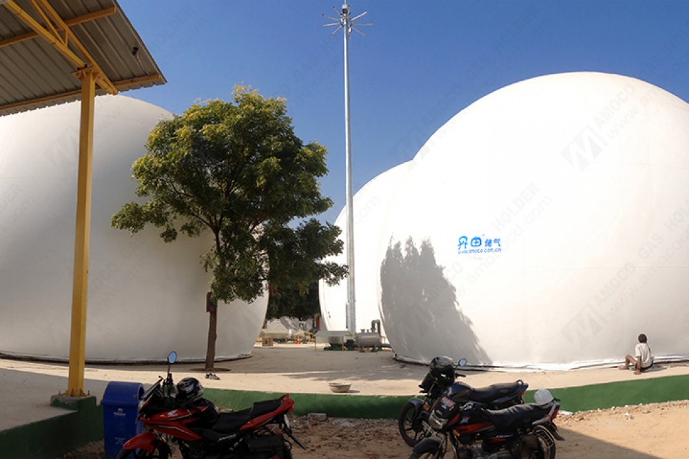 印度三聯(lián)AMA型雙膜氣柜