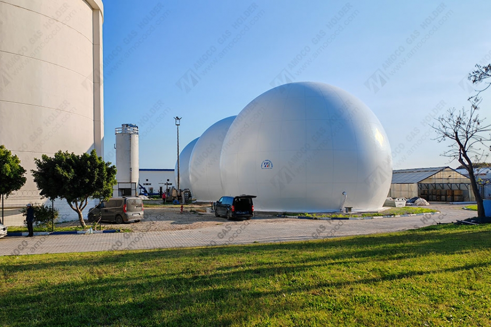 3 sets of AMOCO biogas holder in Türkiye(Turkey)