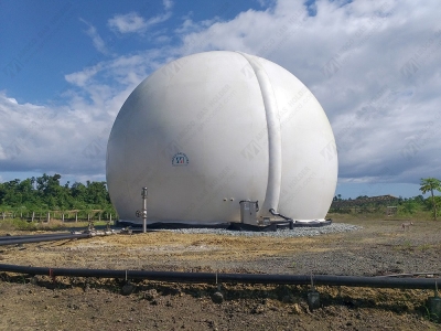 菲律賓養(yǎng)殖場膜氣氣柜客戶自行安裝完成