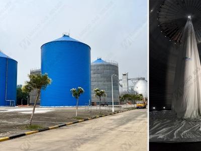 上海污水處理廠四聯(lián)AMS-L項目安裝完成