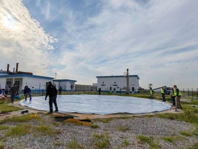 我們正在安裝土耳其三聯(lián)AMA型項(xiàng)目