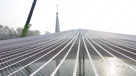 We are installing double membrane biogas holder in Henan, China.