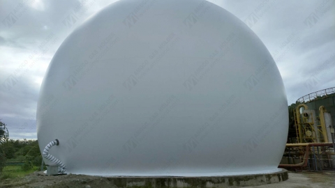Biogas holder project installation completed in Malaysia