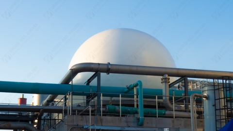 AMOCO biogas holder installation completed in Guizhou, China